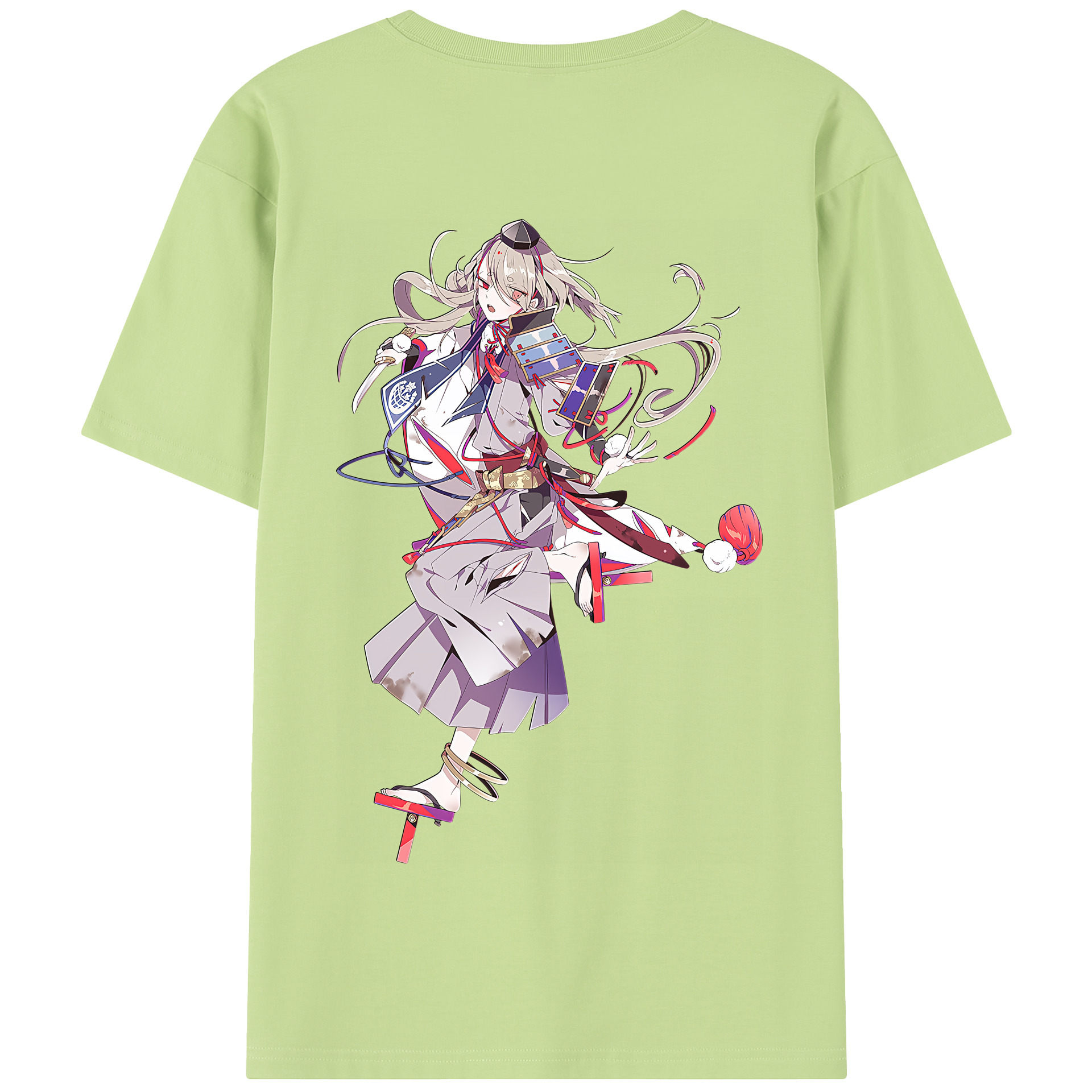 （画像用） 刀剣乱舞 Touken Ranbu 綿100％半袖Tシャツ（背面プリント）